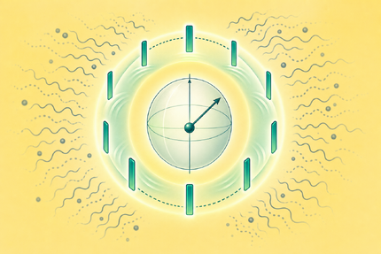 Dynamical decoupling: timed control pulses reduce the effect of environmental noise on a qubit.