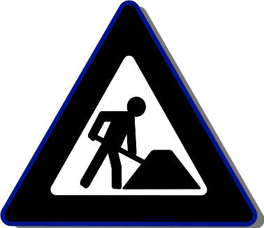 File:Ambox warning blue construction.svg